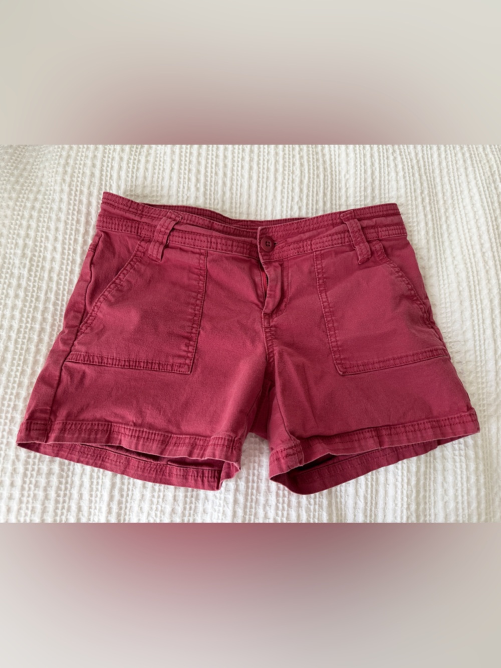 Prana Women's Cotton Raspberry Utility Shorts